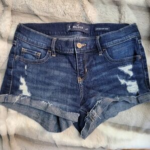 Hollister blue jean shorts sz.5